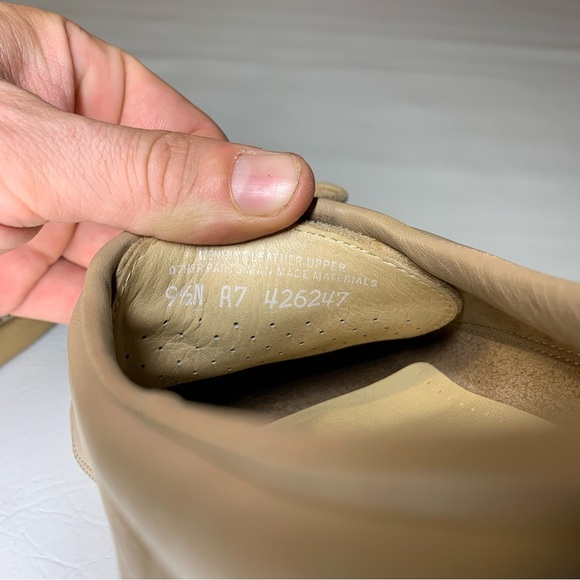 SAS Siesta Tan Beige Lace Up Moc Toe Flats Loafers Women’s Size 9.5 N - Picture 11 of 15